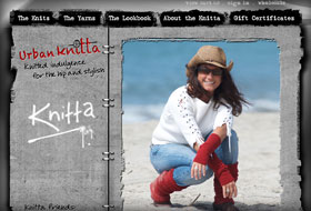 knitta website portfolio