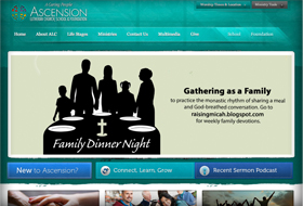 acension website portfolio