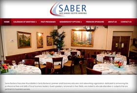 saber website portfolio