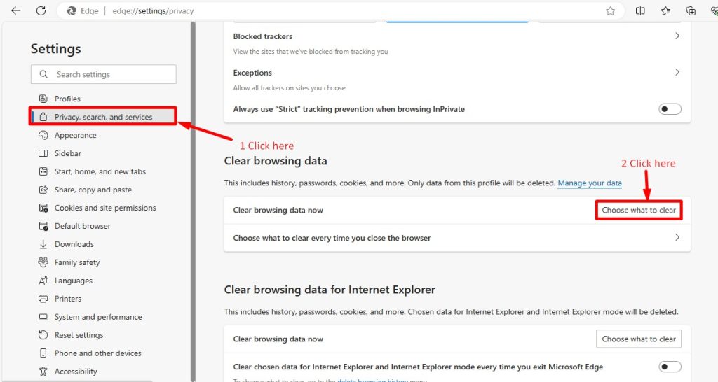 How to - Clear Cookies and Cache in Microsoft Edge - New Directions In ...